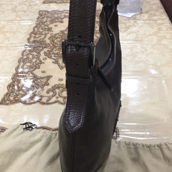 Burberry brown leather hobo bag - lightly used - Picture 7 of 8